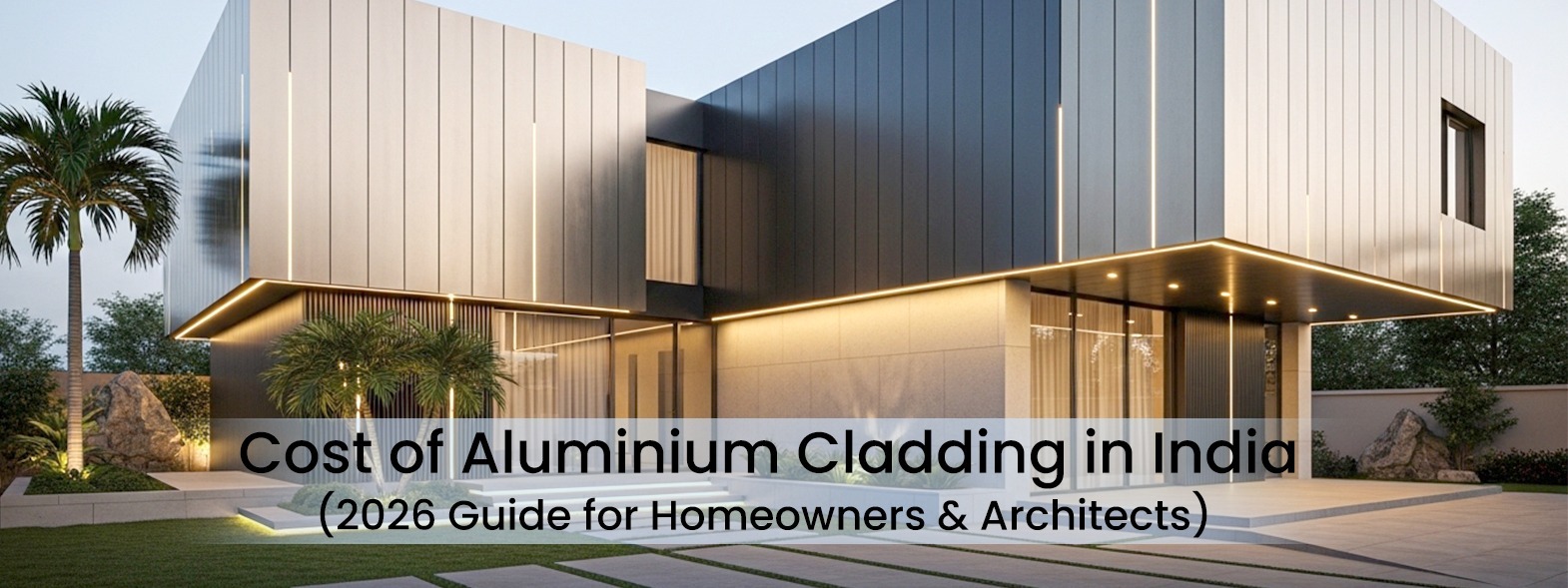 Cost of Aluminium Cladding in India 2026 Guide for Homeowners & Architects